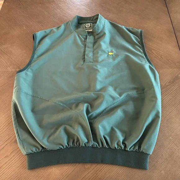 Sunderland of Scotland Masters Augusta National Golf Club Pullover Size XL Green - Picture 7 of 9